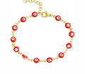 RED EVIL EYE BRACELET